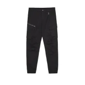 Cropp - Jogger pantalone s cargo džepovima - CRNO