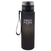 STEKLENICA 600 ML AQUA PURE ASTRA 511025020 SIVA/ČRNA