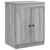 vidaXL Kopalniška omarica Siva Sonoma 54 x 41 x 70 cm Inženirski les