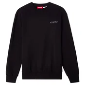 Moški pulover CCM Casual Crew Black S