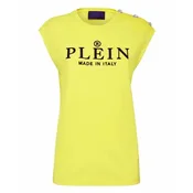 Philipp Plein Ženska majica kratkih rukava SABCWTK2347PJO002N-29, Žuta