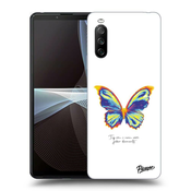 Crna silikonska maskica za Sony Xperia 10 III - Diamanty White