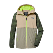 KILLTEC Outdoor jakna, pijesak / siva / zelena