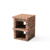 Movelar Volterra Modul - delovni pult 61cm - Terracota