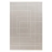 Kayoom RAVNO TKANA PREPROGA   120/170 cm  tkano srebrne barve