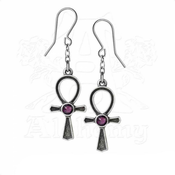 Uhani ALCHEMY GOTHIC - Ankh Of Osiris - E372