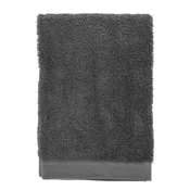 Temno siva frotirna bombažna brisača 70x140 cm Comfort – Södahl