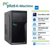 PCPLUS e-machine Ultra 5 225 16GB 1TB SSD Windows 11 Home namizni računalnik