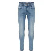 BLEND Kavbojke Jet modra/moder denim