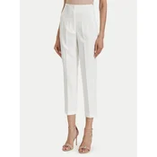 ACCESS FASHION Hlače iz tkanine 63-5132-135 Bela Regular Fit