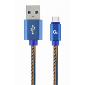 GEMBIRD Kabl CC-USB2J-AMCM-1M-BL Type-C USB/ 1m/ plava