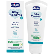 CHICCO Hranjiva krema Baby Moments 85% prirodni sastojci 100ml, 0m+