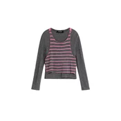 Desigual Majica temno siva/roza