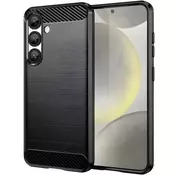 Ohišje Carbon Shield TPU za Xiaomi Redmi A5 - Črna KP39557