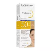 Bioderma Photoderm M vodoodporna zaščita pred soncem za obraz za vse tipe kože 40 ml Odtenek golden unisex