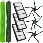 OEM Set Nadomestni Del za iRobot Roomba S9/S9+ – 2 Gumijasti Valji, 3 HEPA Filtri, 3 Stranske Krtače