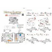 Metal Earth 3D sestavljanka Lunar Rover