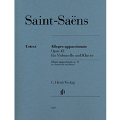 SAINT-SAENS:ALLEGRO APPASSIONATO OP.43 CELLO AND piano