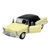 shumee WELLY OLD TIMER 1957 CHEVROLET BEL AIR BEŽ S STREHO 1:34 42357