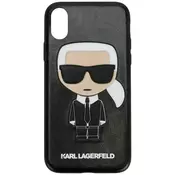Karl Lagerfeld - Karl Ikonik embossed iPhone X case - women - Black