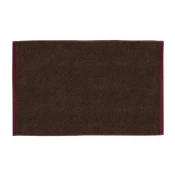 Rjava kopalniška preproga iz organskega bombaža 50x80 cm Soft – Mette Ditmer Denmark