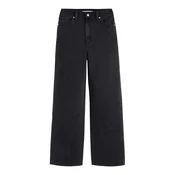 LEVIS ® Kavbojke High Waisted Straight črn denim