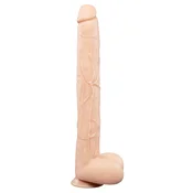 b-Vibe Bone Deep-Insert Dildo with Realistic Balls & Suction Cup 17 Skin