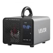 VEVOR Generator ozona 36000 mg/h z 15-sekundnim zamikom zagona, časovnik na podlagi površine, LCD zaslon na dotik za do 300 m2
