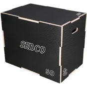 SEDCO Lesena pliometrična škatla Sedco BLACKWOOD PLYOBOX 40/50/60 cm