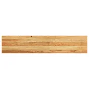 Vidaxl Podloge za stopnice 4 kosi rjave 120x25x2 cm trdna hrastovina