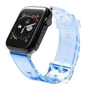 HURTEL Pašček za uro Light, nadomestni pašček za Watch 6/5/4/3/2/SE (40 mm/38 mm) moder