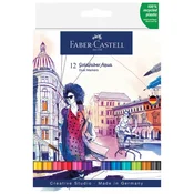 MARKER DVOJNO KONČAN AKVAREL 12 BARV GOLDFABER FABER CASTELL 164612 SORTIRANO BLISTER