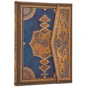 Kalendarz Safavid Indigo Midi 12-M-cy Verso 2027, Paperblanks