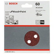 Bosch Set brusnih listova 115 mm, P60 2608605104