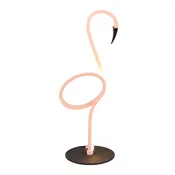 Rožnata LED namizna svetilka (višina 35 cm) Ingo – Trio