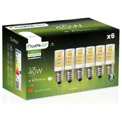 LUMILED 6x LED žarnica E14 cevasta T25 5W = 40W 470lm 4000K nevtralna 320°