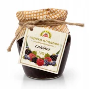 shumee Malinovo-robidovsko-borovničev džem 60 % sadja za peko krofov 240 g Naravna