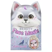 Top Model Pleťová maska se zvířecím motivem Beauty&Me, Fialová - Candy - vlk