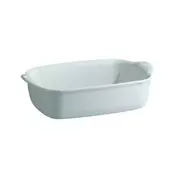 Rectangular oven dish, ceramics, 22x14.5cm/0.7L, Ecume - Emile Henry