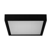 BRUMBERG 60108 LED stropna svetilka, kvadratna - Hodnik - Sodobni - črna, bela - Kovina