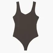 Cropp - Bodi na bretele - braon