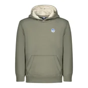 NORTH SAILS CHILDRENS ZIP-UP SWEATSHIRT, GREEN