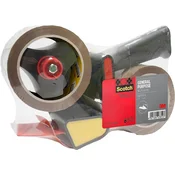 3M Pakirni lepilni trak (L x B) 66 m x 50 mm  Bi-axial Polypropylenfilm 3M vsebuje: 1 Rolo, r