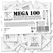 Kondomotheke MEGA: 100 extra large condoms