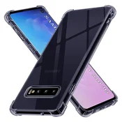 TPU gel maskica Techsuit Shockproof za Samsung Galaxy S10 - smoke black