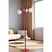 Opviq Podna lampa 8947-9, Crvena