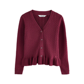 CLARKS Pletena jopa burgund
