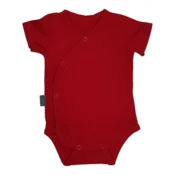 LUPO BAMBINO Bodi za bebe kratkih rukava, Crveni