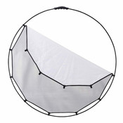 Manfrotto HaloCompact PLUS sklopivi, dvostrani reflektor 98 cm srebrno/bijela (LR3331)