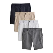 Next Chino hlače ecru/mornarska/kapučino/temno siva